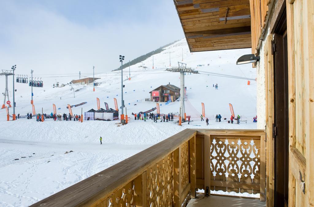 Madame Vacances Hotel Le Christina Alpe d'Huez Dış mekan fotoğraf