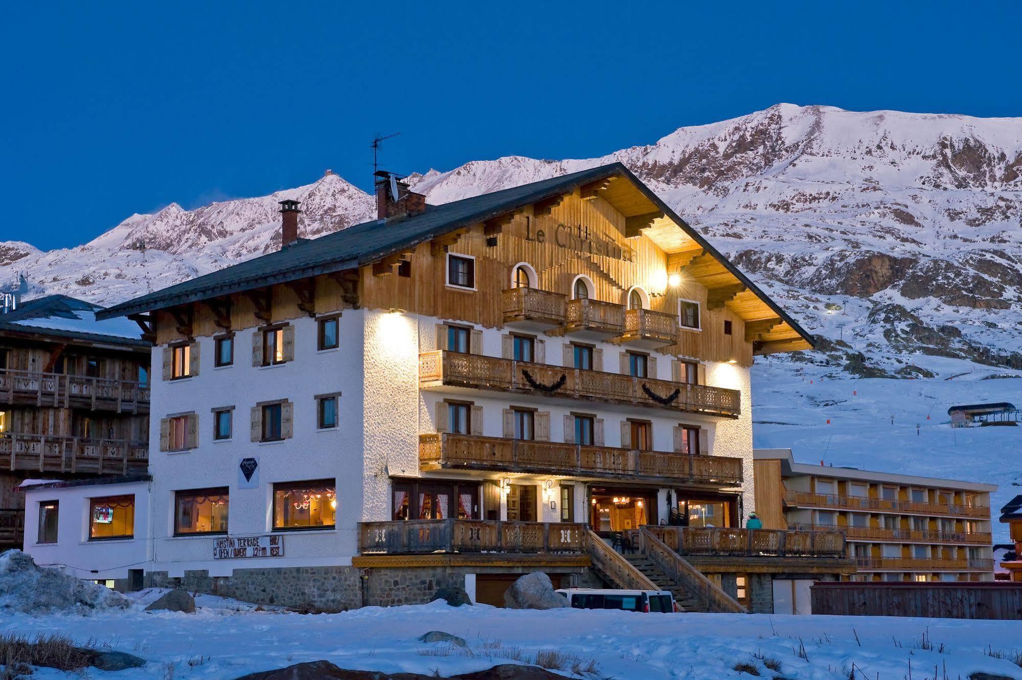 Madame Vacances Hotel Le Christina Alpe d'Huez Dış mekan fotoğraf