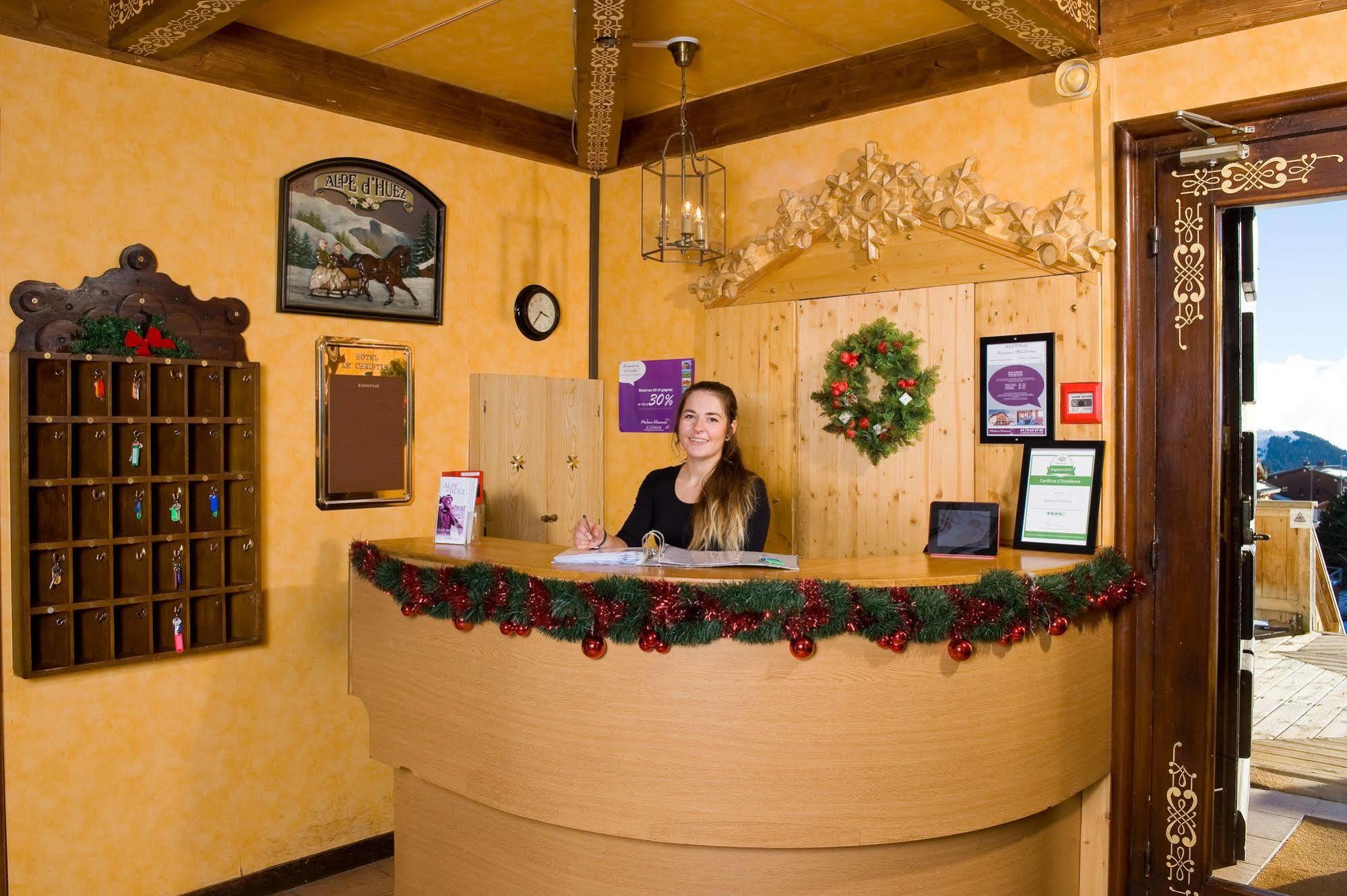 Madame Vacances Hotel Le Christina Alpe d'Huez Dış mekan fotoğraf